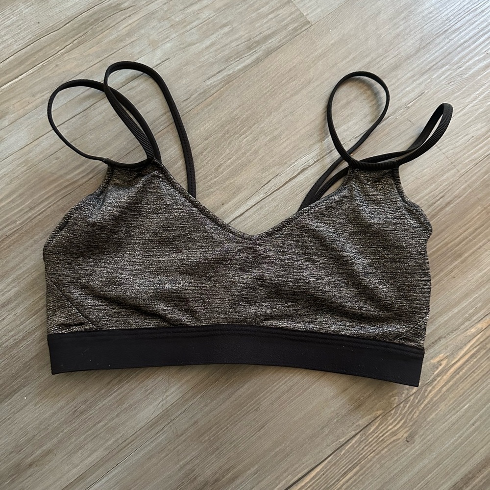 Nike Womens Indy Sparkle Strappy Low Impact Sports Bra Obsidian Small‎ Dri Fit